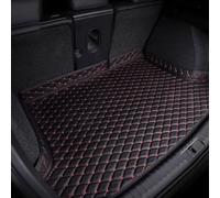 QWEDFSD Alfombrilla de Maletero para Hyundai Elantra 2005-2017,Maletero del Coche Antideslizante Maletero Alfombra Cuero Alfombrillas Proteger Interior Accesorios, B/Dark Red