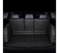 QWEDFSD Coche Cuero Alfombrillas Maletero para Hyundai Azera 2015,Cubierta Esterilla de Protección Tronco Antideslizante Cobertura Completa Funda, B/Black White
