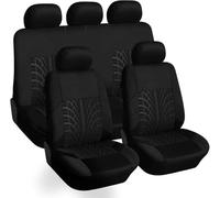 QWEDFSD Fundas para Asientos De Coche para Nissan Murano 2015-2021,Cubiertas De Asiento Delanteros Traseros Tela Protector Cubre Accesorios De AutomóVil,B/Black