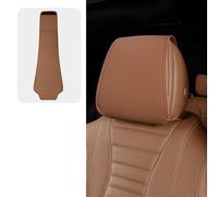 QWEERASS 2 Piezas Funda Reposacabezas Coche,para Hyundai Kona Hybrid 2024 2025 Prueba de Polvo Lavable Fundas Protectora Transpirables Cómodas Accesorios de Coche Interior,C