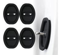 QWEERASS 4 Piezas Cubierta De Cerradura De Puerta, para Opel Mokka B/GS Line+/ Ultimate 2021 2022 2023 2024 Cubiertas De Cerradura De Coche Interior de Accesorios,A