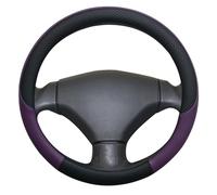 QWEERASS Cubre Volante Coche,para BMW X1 E84 F48 U11 / X2 F39 u10 / X3 E83 F25 G01 /X4 F26 G02 Antideslizante Transpirable Funda Volante Coche Protector Volante Decoracion Agarre cómodo