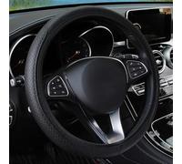 QWEERASS Fundas para Volante de Coche, para Opel Corsa D 2006-2014 Cubierta Volante Coche Antideslizante Duradera Transpirable 37-38cm/15,B