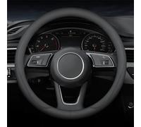 QWEERASS Fundas para Volante de Coche, para Toyota Hilux Double Cab VIII 2015-2024 / Hilux Extra Cab VIII 2017-2024 Cubierta Volante Coche Antideslizante Duradera Transpirable 37-38cm/15,B-O