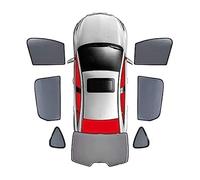 QWEERASS Parasol Coche Lateral, para Audi A6 Avant 2016-2023 Coche Ventana Lateral Parasoles Boquear los Rayos UV y Calor Protección Privacidad,7pcs