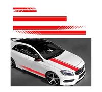 QWEERASS Pegatinas Coche Bandas,para Ford Puma St/Puma ST-Line X/Puma Titanium Calcomanía Modificado Calcomanía Decoración Protector de Puertas Tiras Adhesivas,A