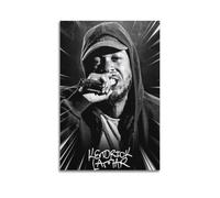 QWEJNVCZ Kendrick Lamar - Póster decorativo de rapero de lienzo para pared e impresión artística moderna para decoración de dormitorio familiar, 20 x 30 cm