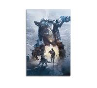 QWEJNVCZ Póster decorativo de Game Titanfall 2 para pared y arte impreso moderno para dormitorio familiar, 40 x 60 cm