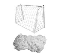 Qweri Red de Entrenamiento de Portería de Fútbol, Red de Reemplazo de Fútbol Portátil, Red de Entrenamiento de Fútbol de Gran Tamaño, para Entrenamiento Deportivo (200x300 cm, Blanco)