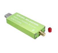 Qwertfeet Adaptador USB -SDR RTL2832U + R820T2 + 1Ppm Receptor para sintonizador de TV TCXO