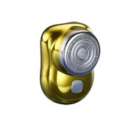 Qwertfeet Afeitadora Eléctrica USB Recargable Pantalla Digital Afeitadora Mini Portátil Multifuncional Viajes Afeitadora para Hombres Portátil,A
