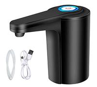 Qwertfeet Dispensador de Agua de 5 Galones - Bomba de Agua para Botella de 5 Galones, Bomba de Jarra de Agua USB Recargable Universal AutomáTico