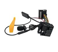 Qwertfeet Para CD30 Mp3 CDC40 CD70 DVD90 Unidad Principal Instalar ArnéS Completo MicróFono Manos Adaptador AUX Bluetooth 5.0