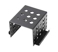 Qwertfeet Soporte móvil interno para adaptador de 4 pulgadas de 3,5 pulgadas un 2,5 pulgadas Soporte para montaje interno Soporte móvil en aleación de aluminio