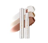 Qwesure Xixi Lápiz de sombra de ojos en 3 colores, gradiente 03, marrón | Brillo perlado, textura cremosa, mezcla suave, tonos champán y tierra, para un look diario discreto