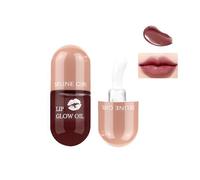Qwesure Xixi Plumping Larga Duración Hidratante Miel Labial Cambio de Color Fácil de Aplicar Impermeable Hidratante Brillo de labios tridimensional #02