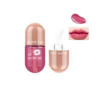 Qwesure Xixi Plumping Larga Duración Hidratante Miel Labial Cambio de Color Fácil de Aplicar Impermeable Hidratante Brillo de labios tridimensional #05