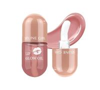 Qwesure Xixi Plumping, pintalabios hidratante de larga duración, cambia de color, fácil de aplicar, resistente al agua, hidratante, tridimensional, #01