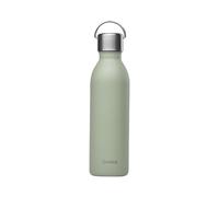 Qwetch - Botella Agua Acero Inoxidable 600ml Verde lima Active| Botella Térmica Reutilizable con Asa - 24h Frío / 12h Calor - Botella Isotérmica Compacta sin BPA y Hermética