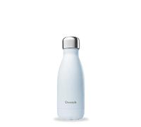 Qwetch - Botella Isotérmica 260ml Inox Originals Azul Pastel | Botella Pequeña Acero Inoxidable - 24h Frío / 12h Caliente - Sin BPA, Hermética y Reutilizable - Para deporte, oficina y viaje