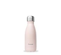 Qwetch - Botella Isotérmica 260ml Inox Originals Rosa Pastel | Botella Pequeña Acero Inoxidable - 24h Frío / 12h Caliente - Sin BPA, Hermética y Reutilizable - Para deporte, oficina y viaje