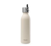 QWETCH - Botella isotérmica activa de arena 600 ml - Botella con tapón deportivo - 24 horas fría y 12 h caliente - impermeable y compacta