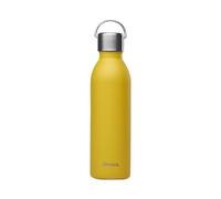 Qwetch - Botella Isotérmica Active Inox 1L Amarillo Active | Botella Agua Acero Inoxidable con Asa - 24h Frío / 12h Caliente - Reutilizable, Hermética y sin BPA