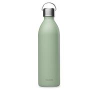 Qwetch - Botella Isotérmica Active Inox 1L Verde Lima Active | Botella Agua Acero Inoxidable con Asa - 24h Frío / 12h Caliente - Reutilizable, Hermética y sin BPA