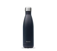 Qwetch - Botella Isotérmica Originals 500ml Acero Inoxidable Gris Carbón - 24h Frío / 12h Caliente - Hermética, Sin BPA y Reutilizable - Para deporte, oficina, senderismo y viajes