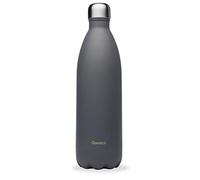 Qwetch - Botella Isotérmica Originals - Granite Gris 100ml - Botella Nómada de Acero Inoxidable - 24h Frío y 12h Caliente - Impermeable, Libre de BPA y Reutilizable