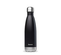 Qwetch - Botella Isotérmica Originals - Negro 500ml - Botella Nómada de Acero Inoxidable - 24h Frío y 12h Caliente - Impermeable, Libre de BPA y Reutilizable