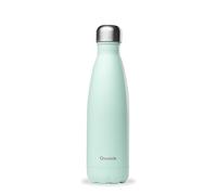 QWETCH - Botella Isotérmica Originals - Pastel Verde 500ml - Botella Nómada de Acero Inoxidable - 24h Frío y 12h Caliente - Impermeable, Libre de BPA y Reutilizable