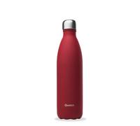 Qwetch - Botella Térmica Originals Acero Inox 750ml Rojo - 24h Frío, 12h Calor - A Prueba de Fugas, Sin BPA y Reutilizable - Cantimplora para Oficina, Deporte, Senderismo y Viajes