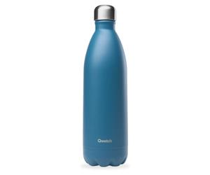 Qwetch - Botella Térmica Originals Acero Inoxidable 1L Azul Pato - 24h Frío y 12h Caliente - Hermética, Sin BPA y Reutilizable - Botella Isotérmica para Gimnasio, Oficina, Viajes y Senderismo