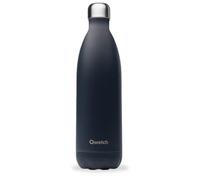 Qwetch - Botella Térmica Originals Acero Inoxidable 1L Gris carbón - 24h Frío y 12h Caliente - Hermética, Sin BPA y Reutilizable - Botella Isotérmica para Gimnasio, Oficina, Viajes y Senderismo