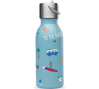 QWETCH Insulated Stainless Steel Bottle Kids Honolulu 350 Ml - Niño - Azul - talla única- modelo 2024