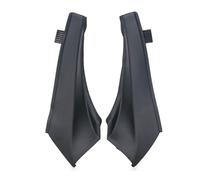 QWETY For Toyota, for RAV4, 2013 2014 2015 2016 2017 2018 par de embellecedores de cubierta de extensión de capó lateral de limpiaparabrisas delantero con clip 53867-42020 53866-42020 Embellecedor Del
