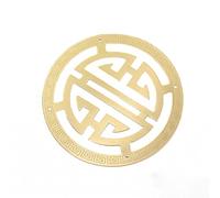 QWFVHJ Protectores de Esquinas de Metal Vintage, Filigrana de Esquina, 4 Piezas de Cubierta de Borde de Hierro, Caja de Madera, Pieza Decorativa de Cobre, Mueble, Parche, joyero Revestido de