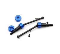 QWHTYO Compatible con Arrma para Granite para Grom para Typhon 1/18 Accesorios Y Piezas De Mejora para Coches RC 4 Ejes De Transmisión CVD Delantero Y Trasero De Metal RC Accesorio del Coche(50mm)