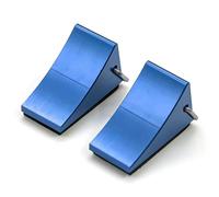 QWHTYO Compatible con Axial para SCX10 para Traxxas para TRX-4 D90 1/10 RC Piezas De Mejora para Coche De Orugas 2 Calzos Metálicos para Ruedas RC Accesorio del Coche