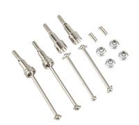 QWHTYO Compatible con HAIBOXING para HBX 16889 16890 SG1601 SG1602 1/16 RC Car Upgrade Parts Eje De Transmisión Delantero Y Trasero De Metal RC Accesorio del Coche