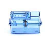 QWHTYO Compatible con Huanqi 727 para Slash RC Piezas De Actualización De Coche Accesorios De Repuesto Caja Receptora Receptora Impermeable De Plástico Azul RC Accesorio del Coche