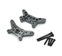 QWHTYO Compatible con MJX 14209 14210 1/14 RC Accesorios para Modificación De Coches Soporte Metálico para Placa De Torre De Amortiguación RC Accesorio del Coche