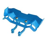 QWHTYO Compatible con MJX 14209 14210 1/14 RC Piezas De Repuesto para Modificación De Coche, Accesorios Aleta Trasera De Aleación De Aluminio RC Accesorio del Coche