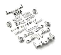 QWHTYO Compatible con MN 1/16 MN38 RC Car Upgrade Modification Accessories Parts Metal para Juego De Copa De Dirección De Brazo Oscilante RC Accesorio del Coche