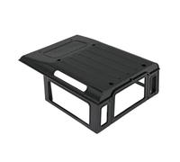QWHTYO Compatible con MN D90 D91 D96 para MN98 para MN99S 1/12 RC Piezas De Actualización De Coche Accesorios Cubierta De Dosel De Techo Portaequipajes Portaequipajes RC Accesorio del Coche(B)