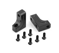 QWHTYO Compatible con SCX10 90021 90022 90028 1/10 RC Accesorios De Mejora para Coche 1 Juego De Soportes De Servo Metálicos De 12 X 6 X 18 Mm RC Accesorio del Coche
