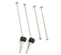 QWHTYO Compatible con Wltoys 104001 1/10 RC Piezas De Actualización De Coche Accesorios De Repuesto 4 Uds Eje De Transmisión De Metal CVD Eje De Transmisión Dogbone RC Ejes De TransmisióN