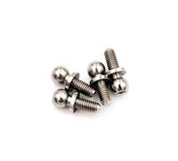 QWHTYO Compatible con WLtoys 104001 RC Car Upgrade Modification Repuestos Accesorios Tornillo De Cabeza Esférica 4.8 * 12 104001-1918 RC Accesorio del Coche