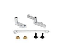 QWHTYO Compatible con Wltoys 124008 1/12 RC Accesorios para Piezas De Modificación Y Mejora De Coche Conjunto De Dirección Metálico 12408-2706 RC Accesorio del Coche